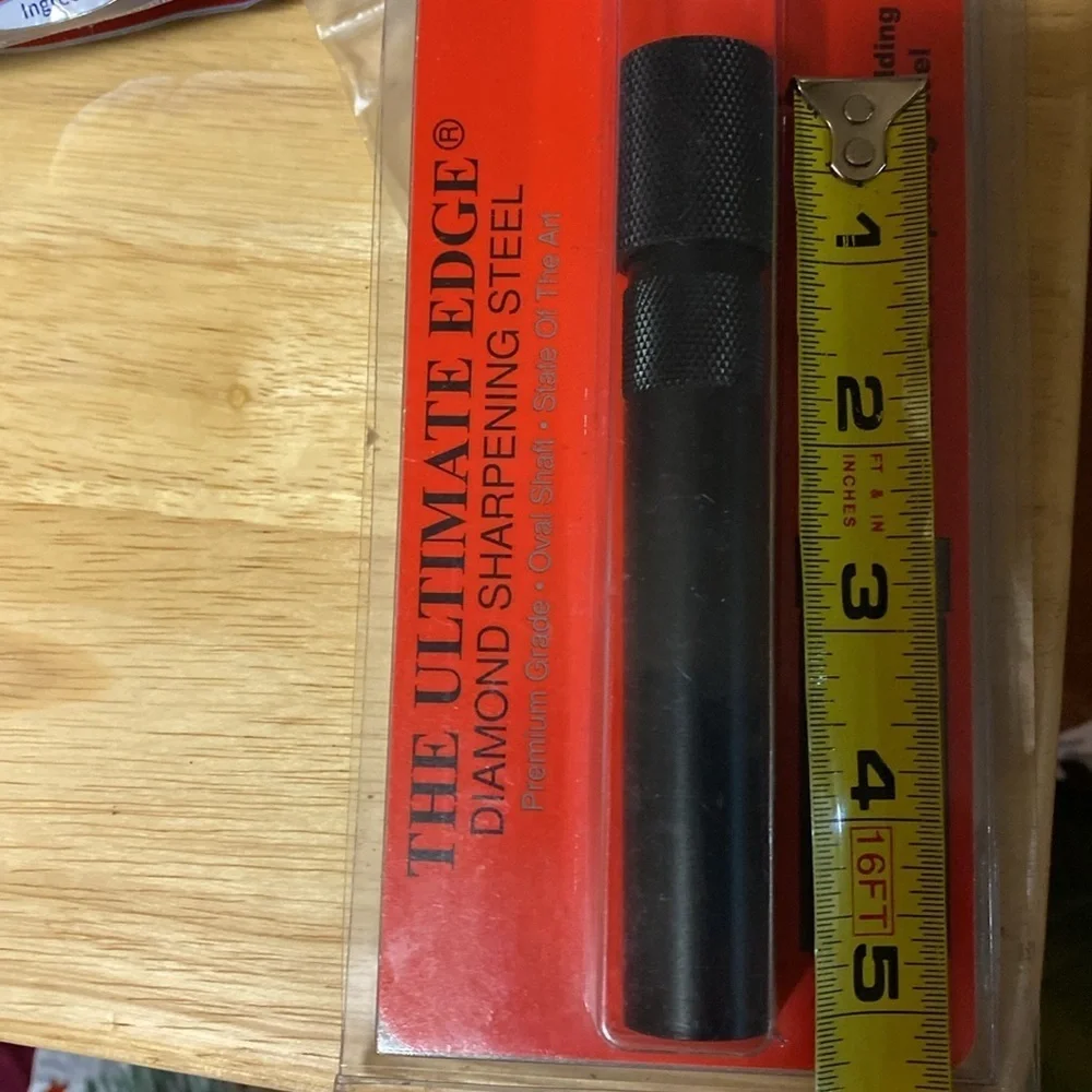 The Ultimate Edge Diamond Sharpening Steel NWT Knife Sharpener